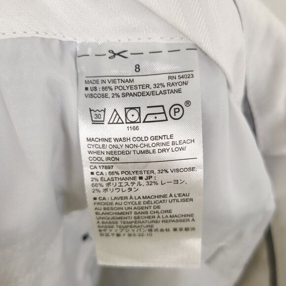 Banana Republic Grey Herringbone Ankle Pants - Picture 5 of 10